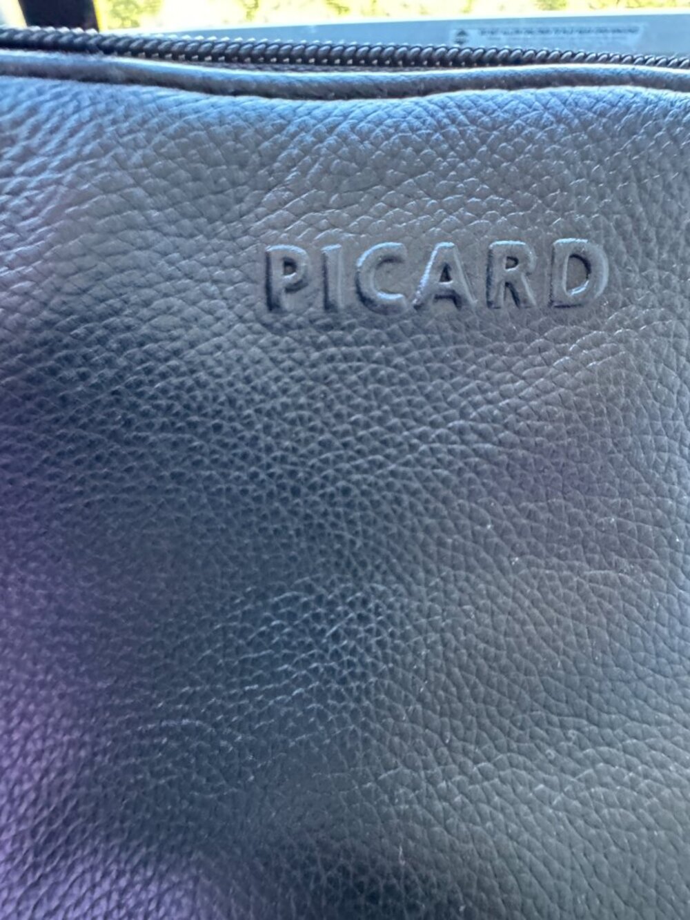 Made in Germany. Fine leather. Picard Laptop Tote Vintage